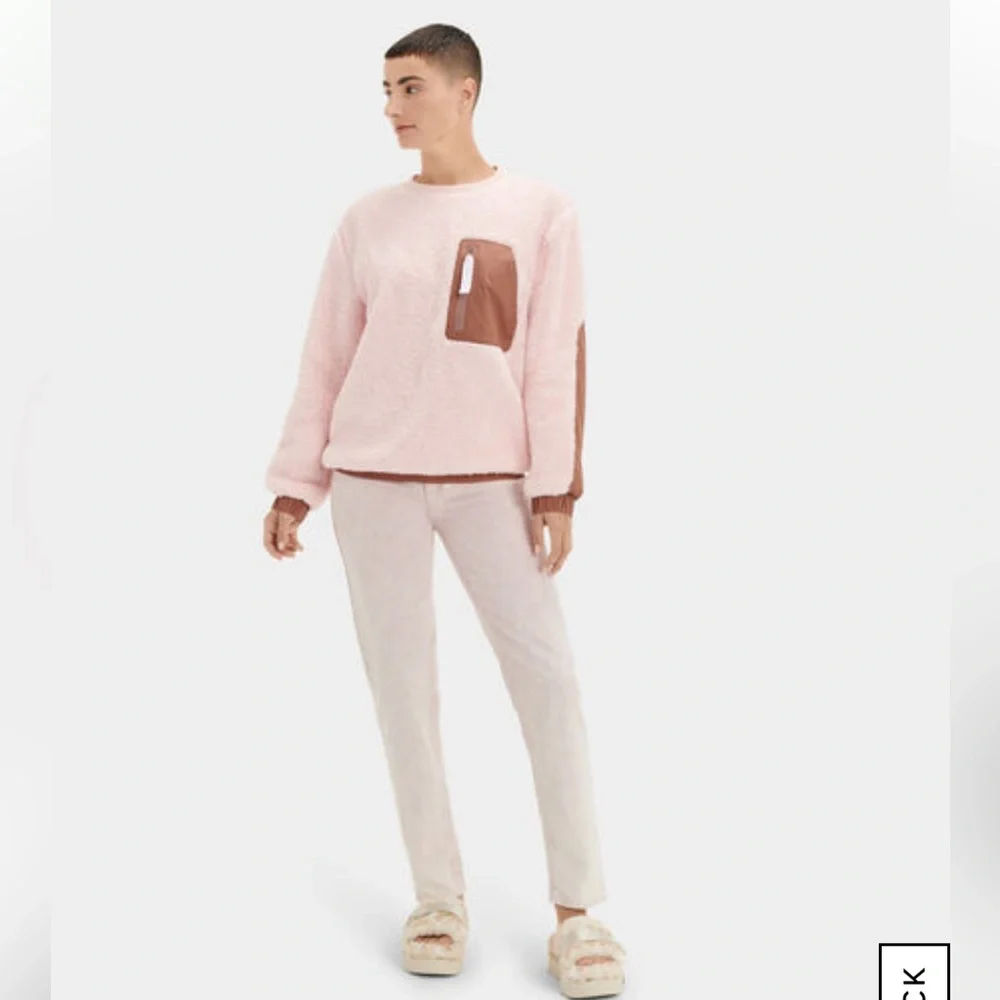 NWT UGG Niko Sherpa Crewneck - Picture 4 of 6